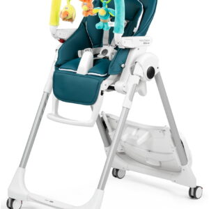 Peg Perego Prima Pappa Plus Follow Me barošanas krēsls krāsa Petrolio