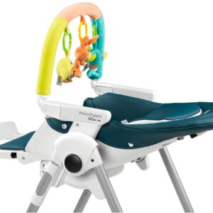 Peg Perego Prima Pappa Plus Follow Me barošanas krēsls krāsa Petrolio