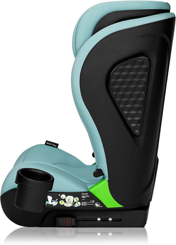 Autokreslini.lv | NEAL I-Size autokrēsliņš bērniem 100-150cm krāsa Green Turquoise bilde #7