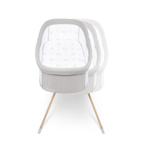Lionelo MALIN EVO ceļojumu gultiņa krāsa BEIGE NATURAL