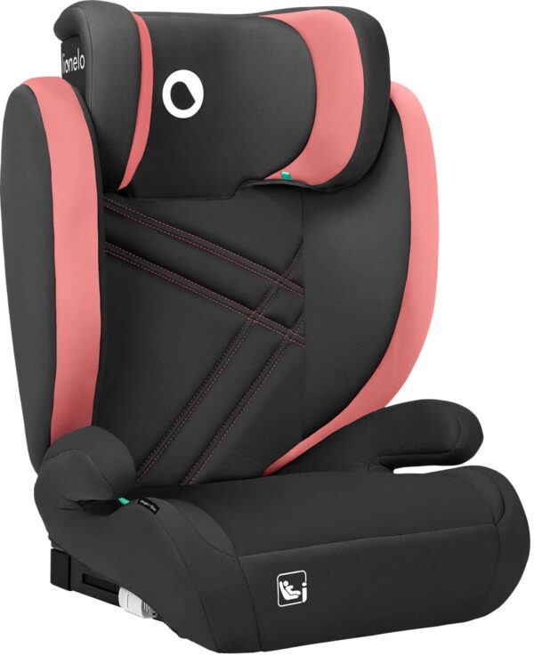 Autokreslini.lv | Hugo I-Size autokrēsliņš 100-150cm krāsa Pink Baby bilde #5
