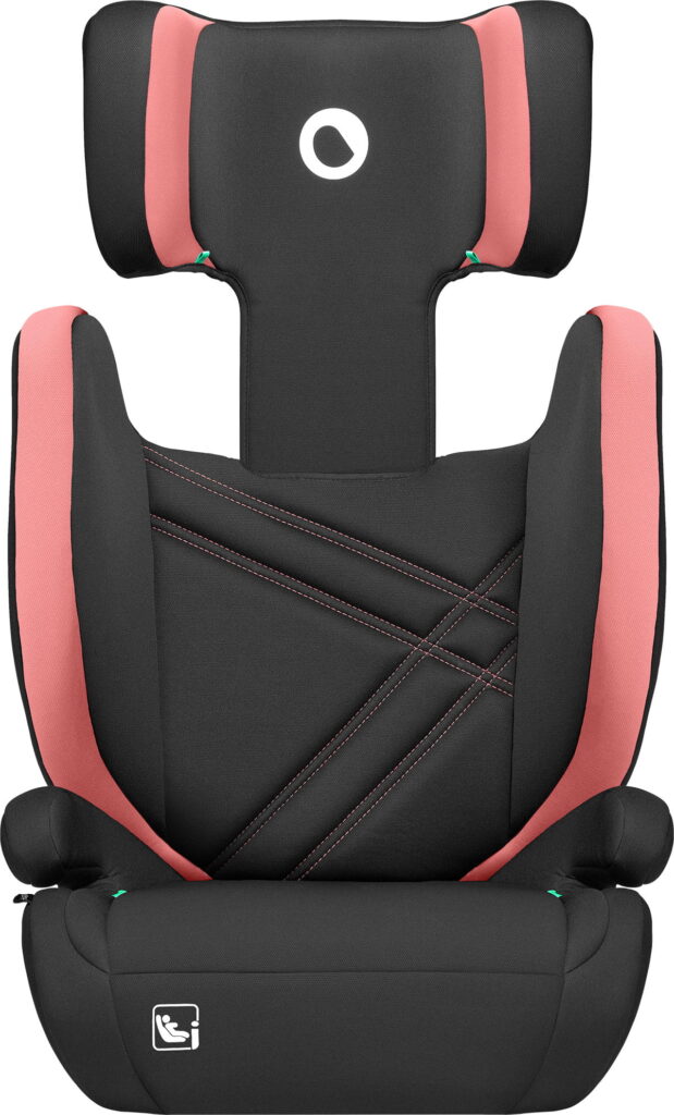 Lionelo Hugo I-Size autokrēsliņš bērniem 100-150cm krāsa Pink Baby