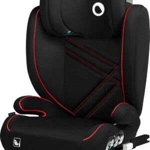 Lionelo Hugo I-Size autokrēsliņš bērniem 100-150cm krāsa Sporty Black Red