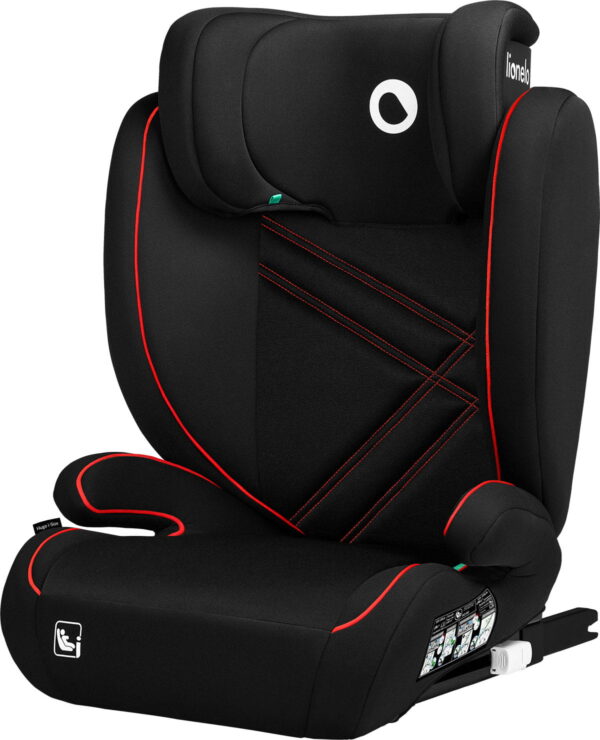 Autokreslini.lv | Hugo I-Size autokrēsliņš 100-150cm krāsa Sporty Black Red bilde #1