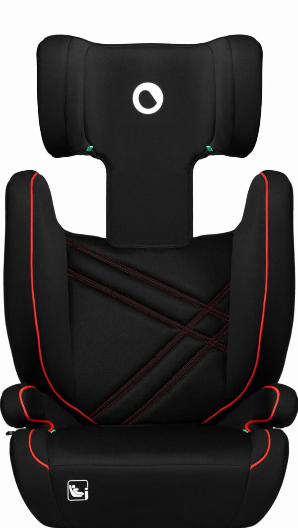 Autokreslini.lv | Hugo I-Size autokrēsliņš 100-150cm krāsa Sporty Black Red bilde #11