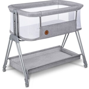 Lionelo LUNA mazuļu gultiņa krāsa GREY CONCRETE