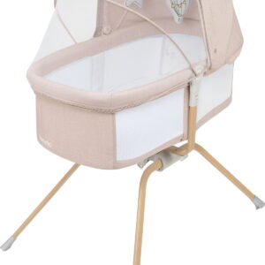 Lionelo MALIN EVO ceļojumu gultiņa krāsa BEIGE NATURAL