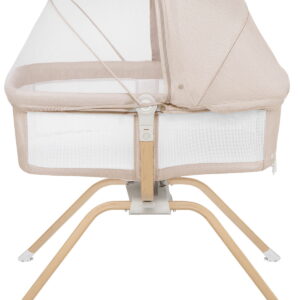 Lionelo MALIN EVO ceļojumu gultiņa krāsa BEIGE NATURAL