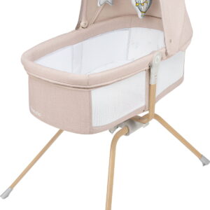 Lionelo MALIN EVO ceļojumu gultiņa krāsa BEIGE NATURAL