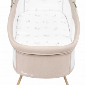 Lionelo MALIN EVO ceļojumu gultiņa krāsa BEIGE NATURAL