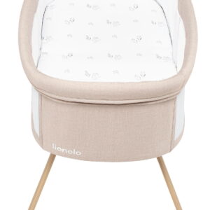 Lionelo MALIN EVO ceļojumu gultiņa krāsa BEIGE NATURAL