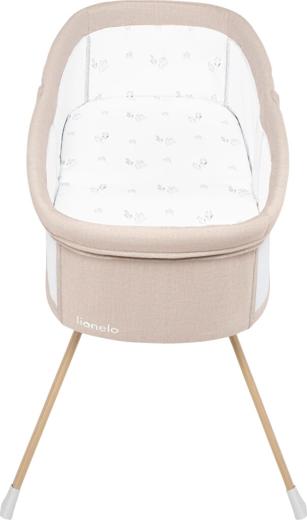 Lionelo MALIN EVO ceļojumu gultiņa krāsa BEIGE NATURAL