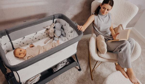 Autokreslini.lv | LEONIE PLUS bērnu gultiņa krāsa BEIGE TAUPE bilde #29