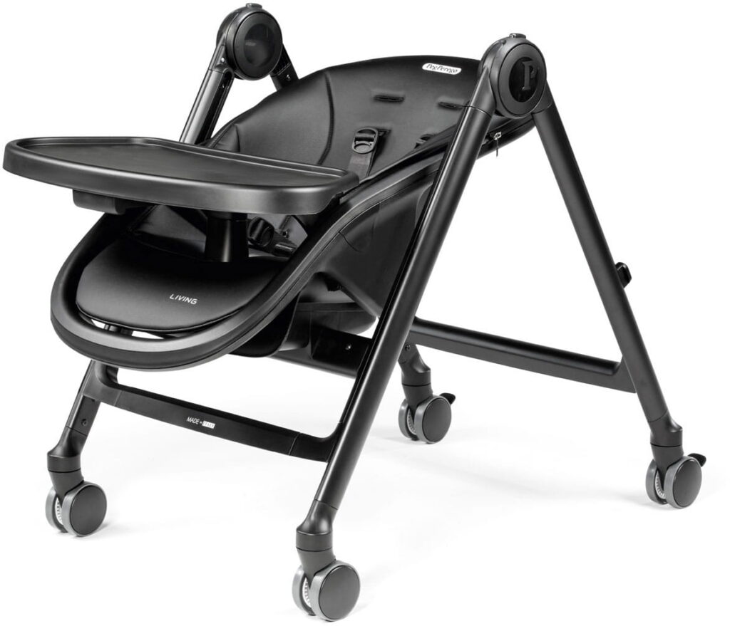 Peg Perego Living barošanas krēsls krāsa True Black