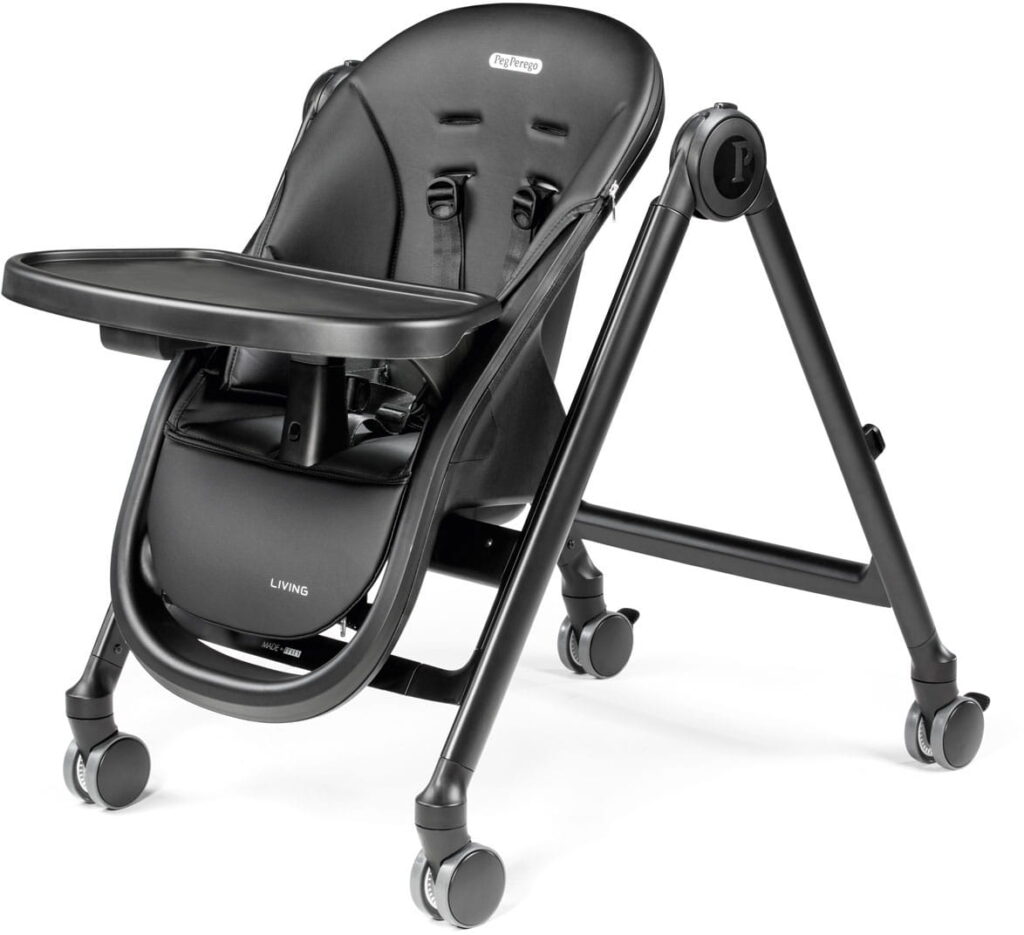 Peg Perego Living barošanas krēsls krāsa True Black