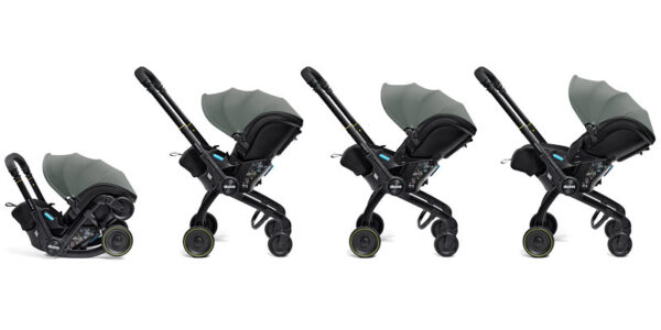 Autokreslini.lv | X bērnu autokrēsliņš/ratiņi bērniem 40-85cm krāsa Forest Grey bilde #11