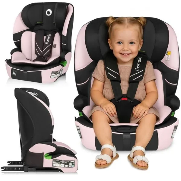 Autokreslini.lv | Levi Fix I-Size autokrēsliņš 76-150cm krāsa Pink Baby bilde #27