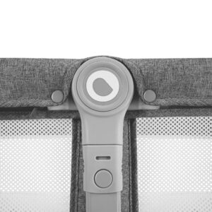 Lionelo MALIN EVO ceļojumu gultiņa krāsa GREY STONE