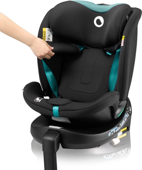 Autokreslini.lv | Navy I-Size autokrēsliņš 40-150cm krāsa Black Turquoise bilde #11