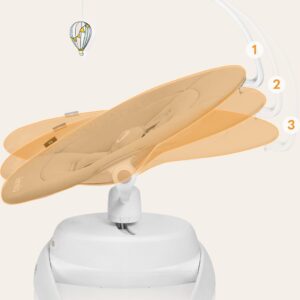 Lionelo IRIS mazuļu šūpuļkrēsliņš krāsa BEIGE SAND
