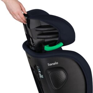 Lionelo Nelly I-Size salokāms autokrēsliņš bērniem 76-150cm krāsa Blue Navy