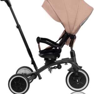 Lionelo TRIS PLUS stumjamais trīsritenis krāsa BEIGE SAND