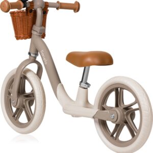 Lionelo ALEX PLUS līdzsvara velosipēds bērniem krāsa BEIGE SAND