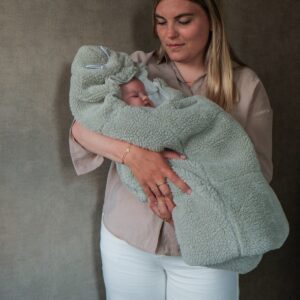 Lodger Wrapper mazuļu ietinamā sedziņa TEDDY krāsa SILK