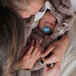 Lodger Wrapper mazuļu ietinamā sedziņa TEDDY krāsa BUFFALO