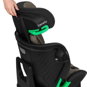 Lionelo Harmony I-Size autokrēsliņš 40-150cm krāsa Green Olive Leather