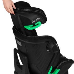 Lionelo Harmony I-Size autokrēsliņš 40-150cm krāsa Black Carbon Bamboo