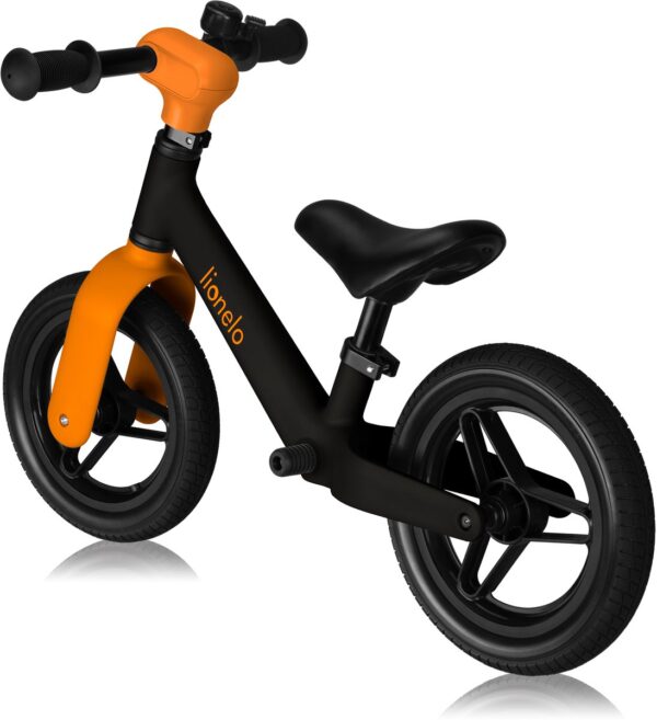 Autokreslini.lv | TONI līdzsvara velosipēds krāsa BLACK ORANGE bilde #29