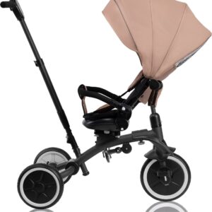 Lionelo TRIS PLUS stumjamais trīsritenis krāsa BEIGE SAND