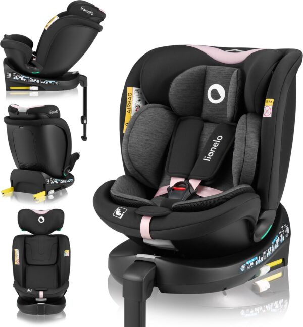 Autokreslini.lv | Navy I-Size autokrēsliņš 40-150cm krāsa Black Pink bilde #1