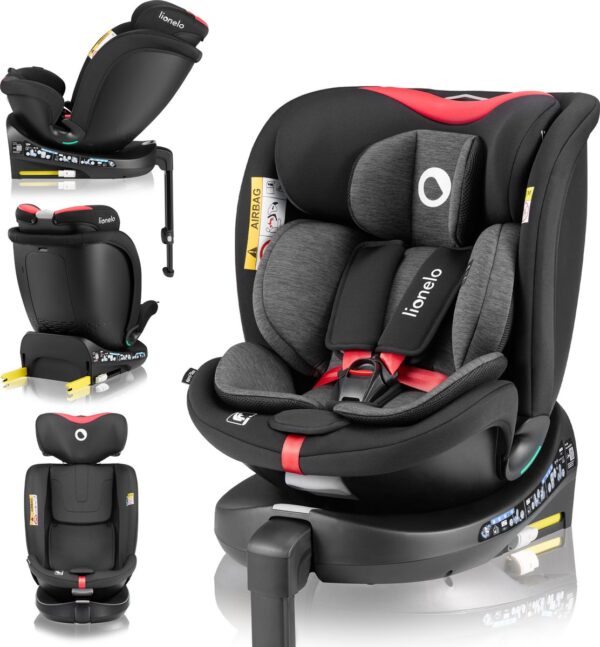 Autokreslini.lv | Navy I-Size autokrēsliņš 40-150cm krāsa Black Red bilde #1