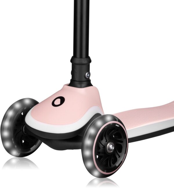 Autokreslini.lv | MEY skrejritenis bērniem ar LED gaismiņām krāsa PINK ROSE bilde #7