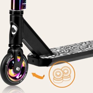 Lionelo WHIZZ skrejritenis krāsa NEO BLACK CARBON MULTICOLOR