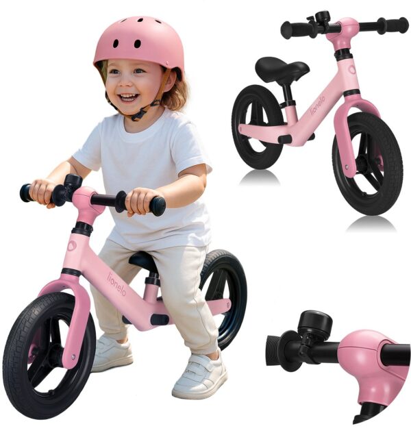 Autokreslini.lv | TONI līdzsvara velosipēds krāsa PINK ROSE bilde #35