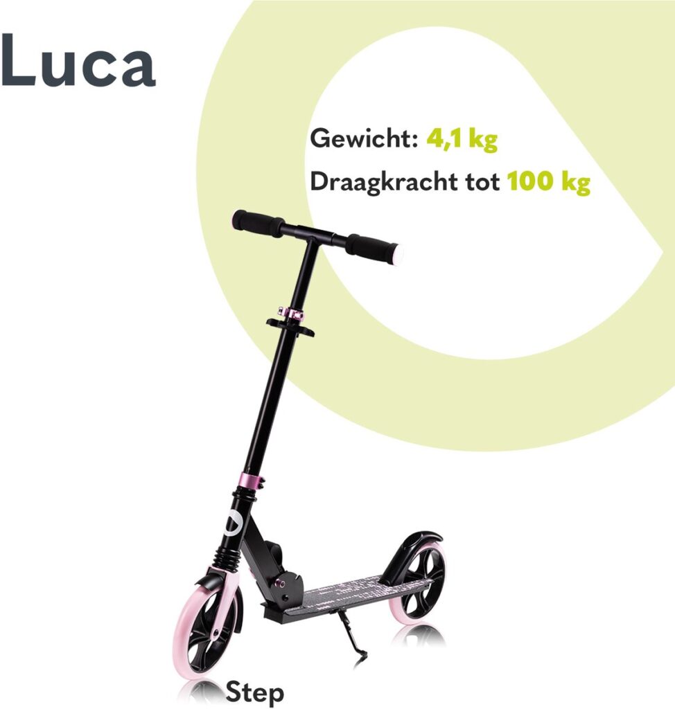 Lionelo LUCA skrejritenis krāsa BLACK CARBON PINK