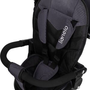 Lionelo TRIS PLUS stumjamais trīsritenis krāsa GREY STONE