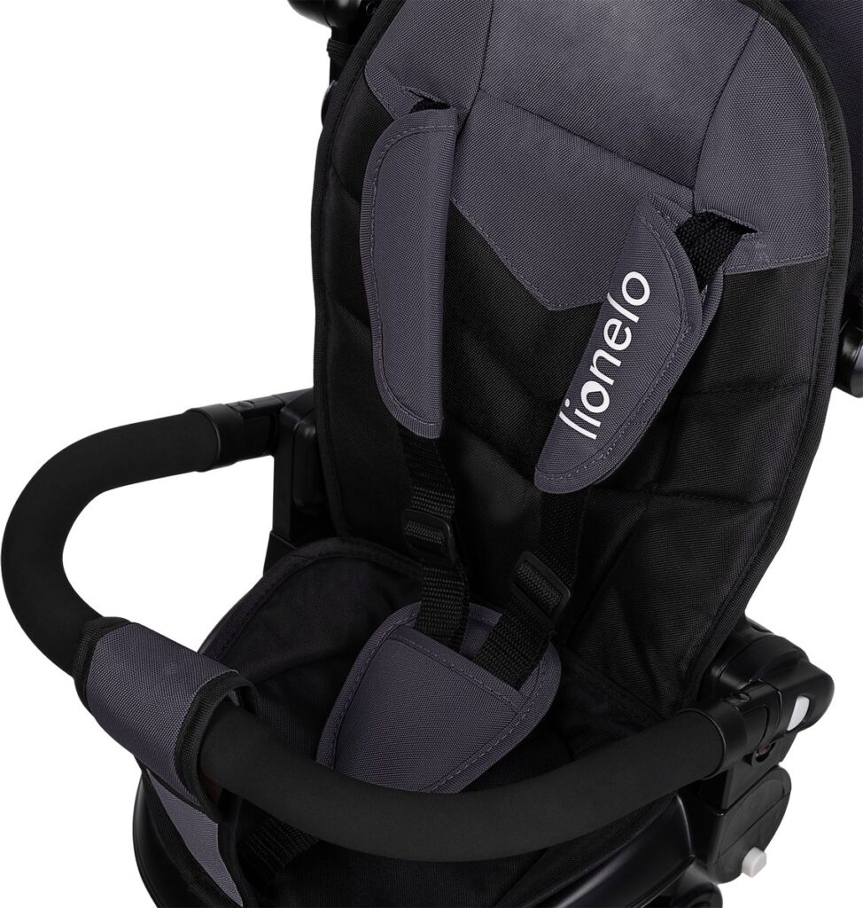 Lionelo TRIS PLUS stumjamais trīsritenis krāsa GREY STONE