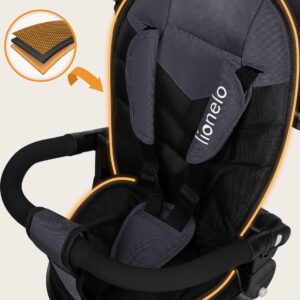 Lionelo TRIS PLUS stumjamais trīsritenis krāsa GREY STONE