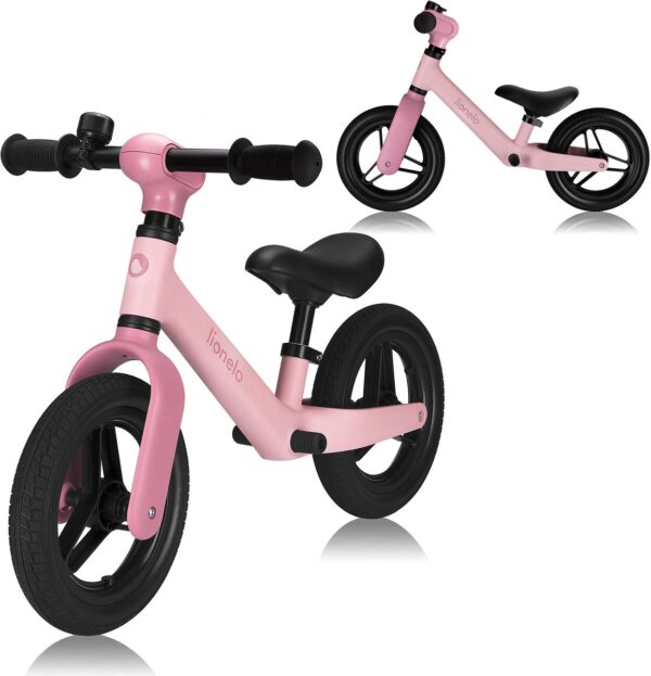Autokreslini.lv | TONI līdzsvara velosipēds krāsa PINK ROSE bilde #1