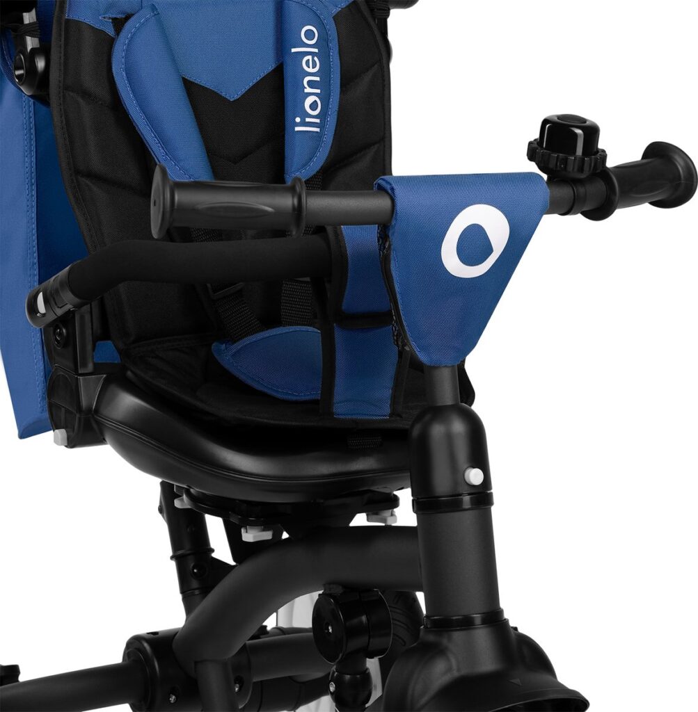 Lionelo TRIS PLUS stumjamais trīsritenis krāsa BLUE DENIM