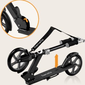 Lionelo LUCA skrejritenis krāsa  BLACK GRAPHITE