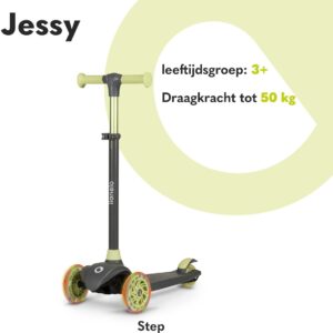 Lionelo JESSY skrejritenis krāsa GREY GREEN