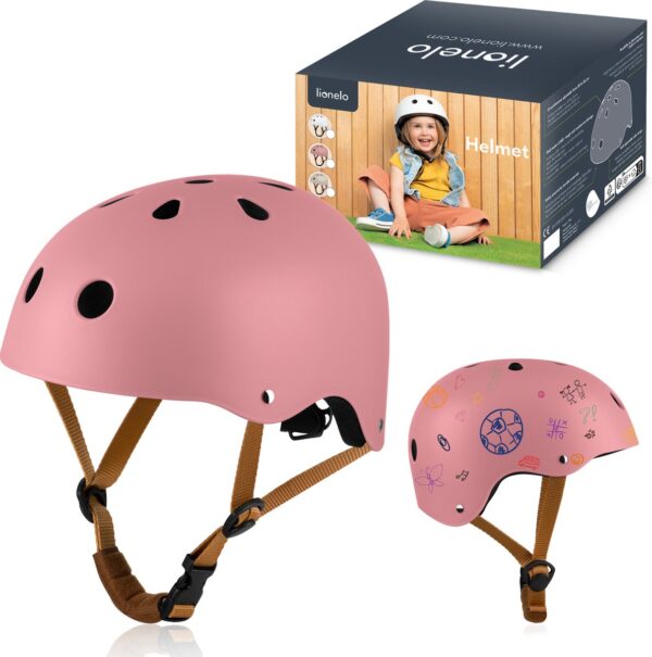 Autokreslini.lv | bērnu velosipēda aizsargķivere krāsa PINK ROSE bilde #3
