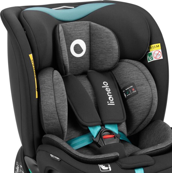Autokreslini.lv | Navy I-Size autokrēsliņš 40-150cm krāsa Black Turquoise bilde #7
