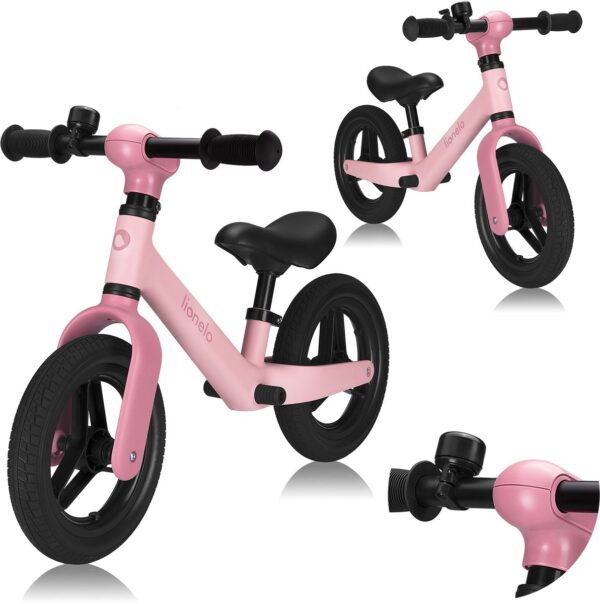 Autokreslini.lv | TONI līdzsvara velosipēds krāsa PINK ROSE bilde #3