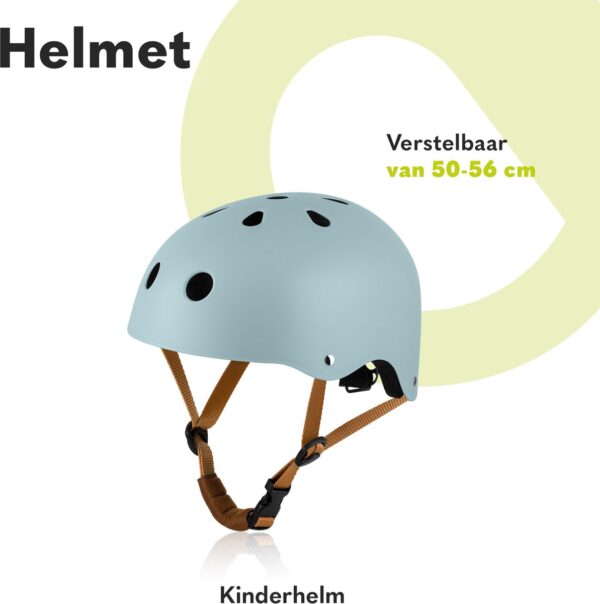 Autokreslini.lv | bērnu velosipēda aizsargķivere krāsa BLUE SKY bilde #13